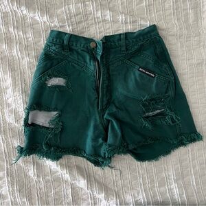Vintage distressed rocky shorts